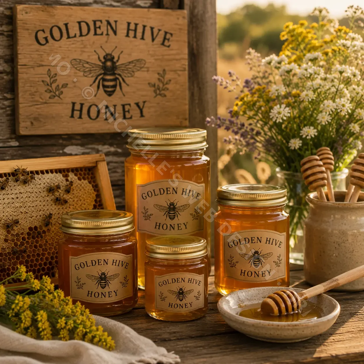 Golden Hive Honey